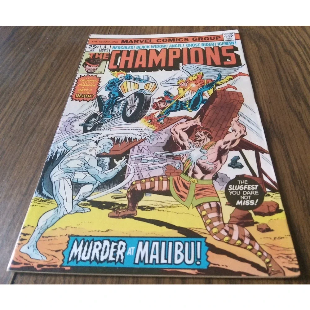 The Champions #4 (March 1976 Marvel Comics)